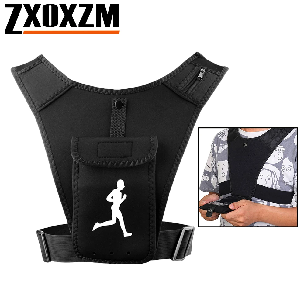 Running Gear Satisfy - Regulowana kamizelka do biegania z uchwytem