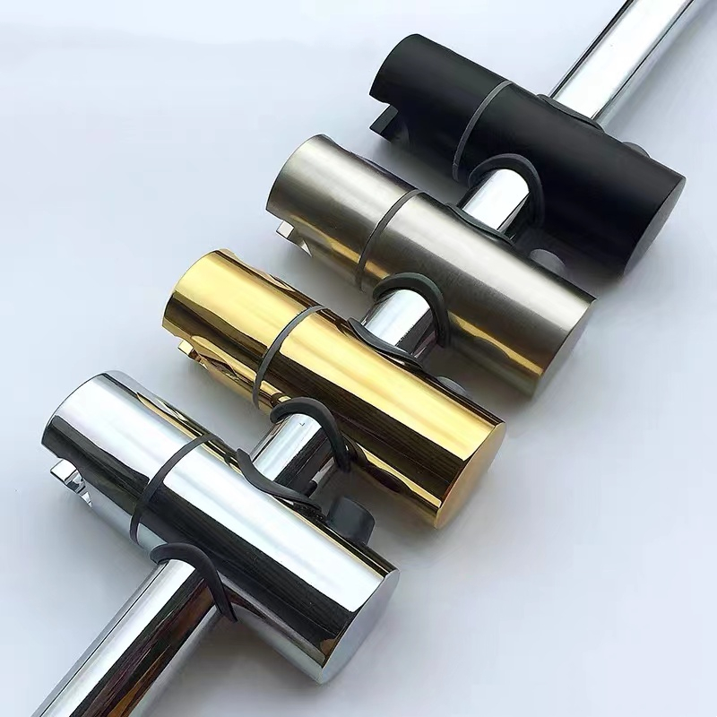 Head Racket Boom - Uchwyty na główki prysznicowe czarna wymiana