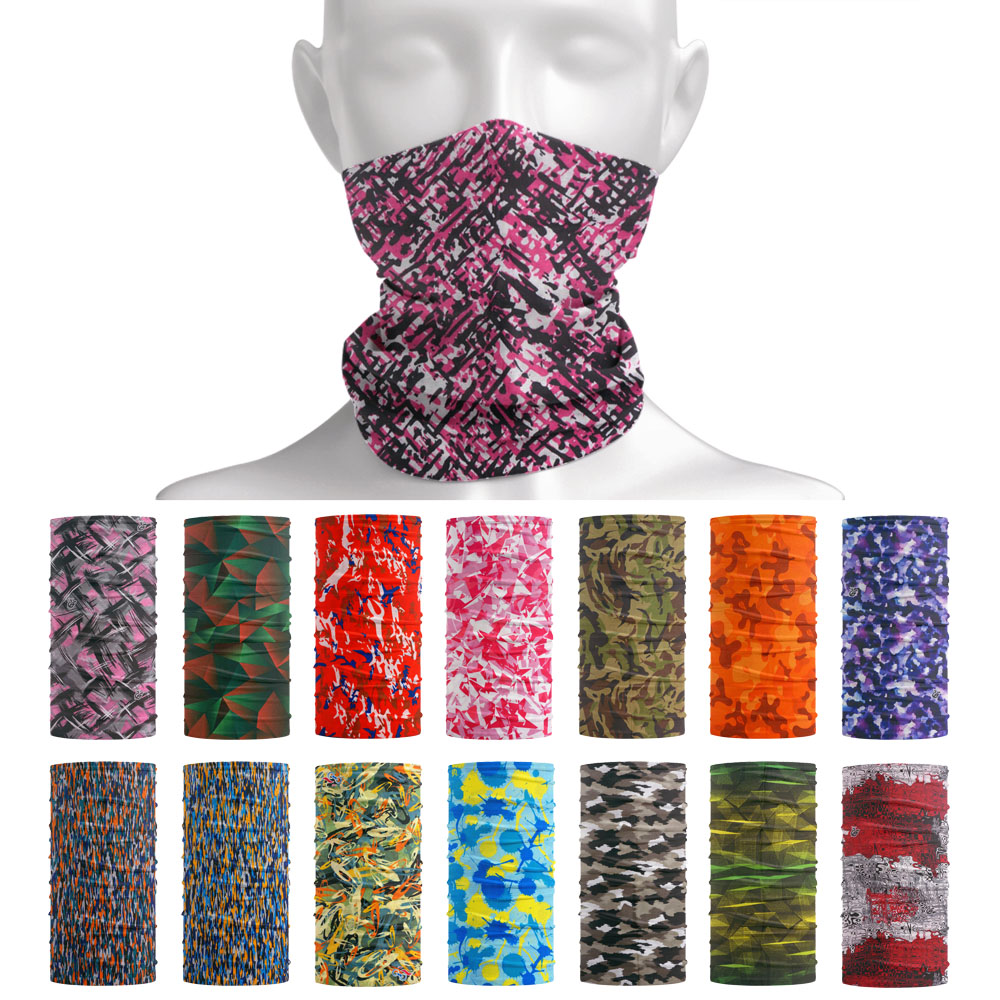 Running Gear Headband - Camo polowanie ocieplacze na szyję piesze