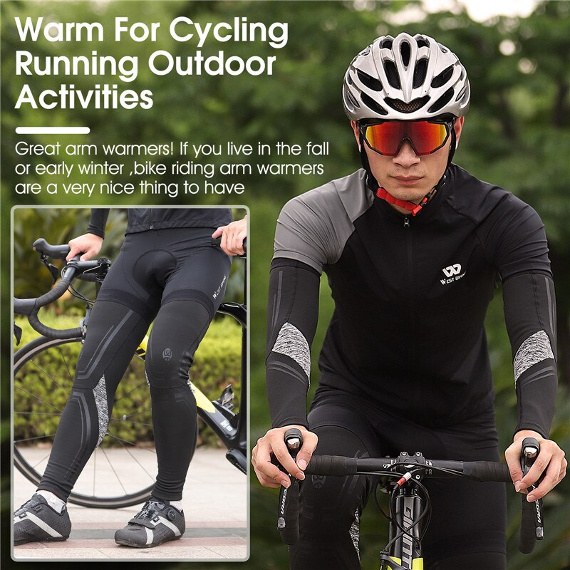 WEST BIKING ciepłe rękawy na n – Running Gear For Winter recenzja i cena