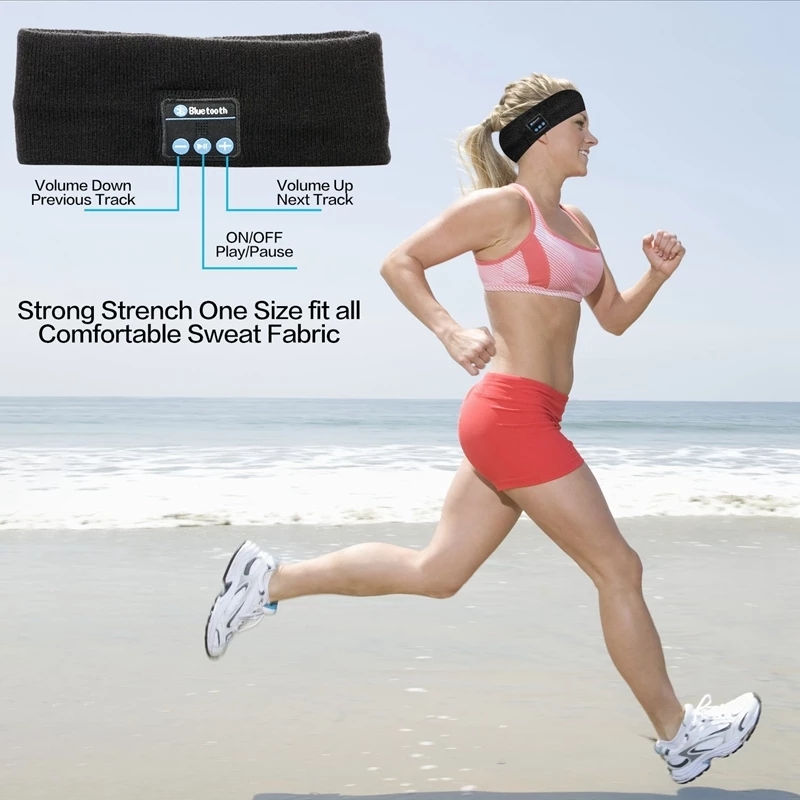 Bezprzewodowe słuchawki Blueto – Running Gear Headband recenzja i cena