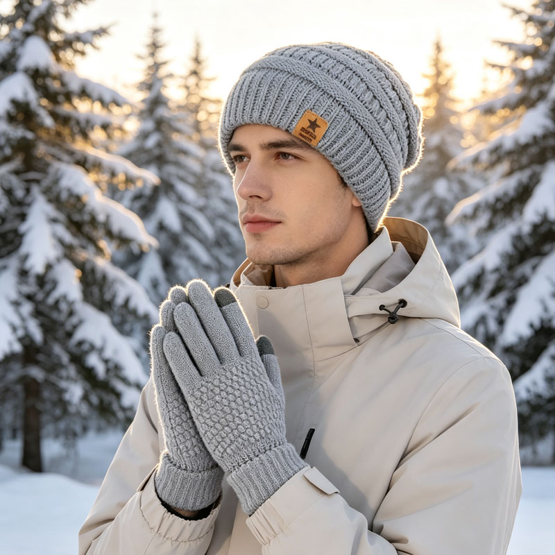 1-5 szt. Zimowy zestaw czapek  – Running Gear For Winter recenzja i cena