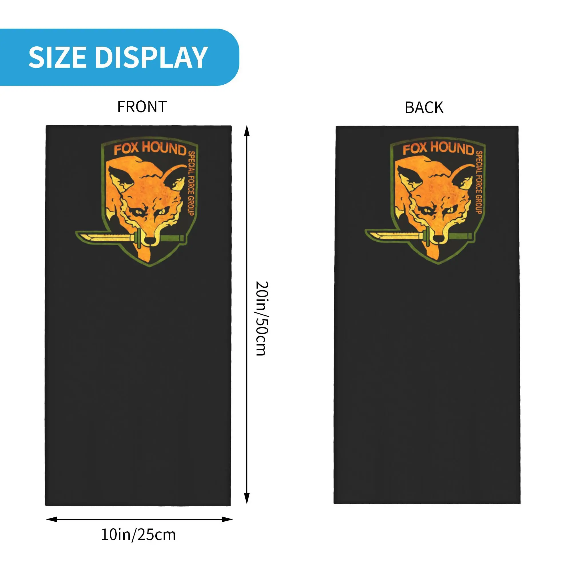 METAL GEAR SOLID Fox Hound Rus – Running Gear Logos recenzja i cena