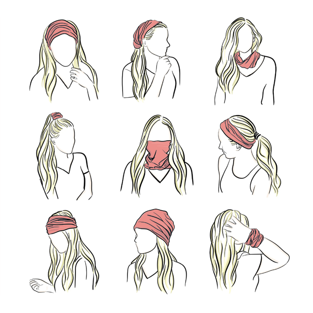Fioletowa kominiarka damska do – Running Gear Headband recenzja i cena