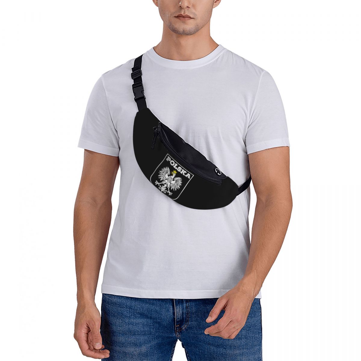 Torba biodrowa crossbody z log – Running Gear Logos recenzja i cena