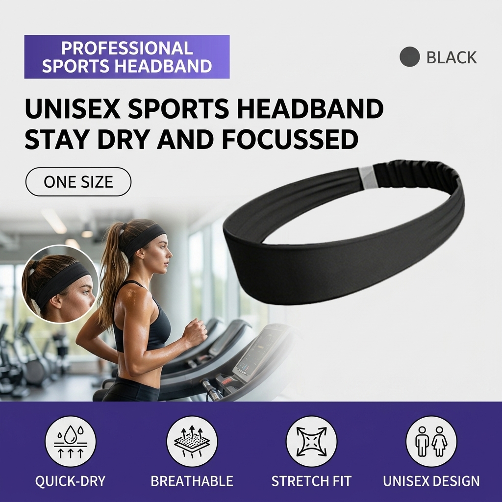 Oddychająca opaska sportowa od – Running Gear Headband recenzja i cena