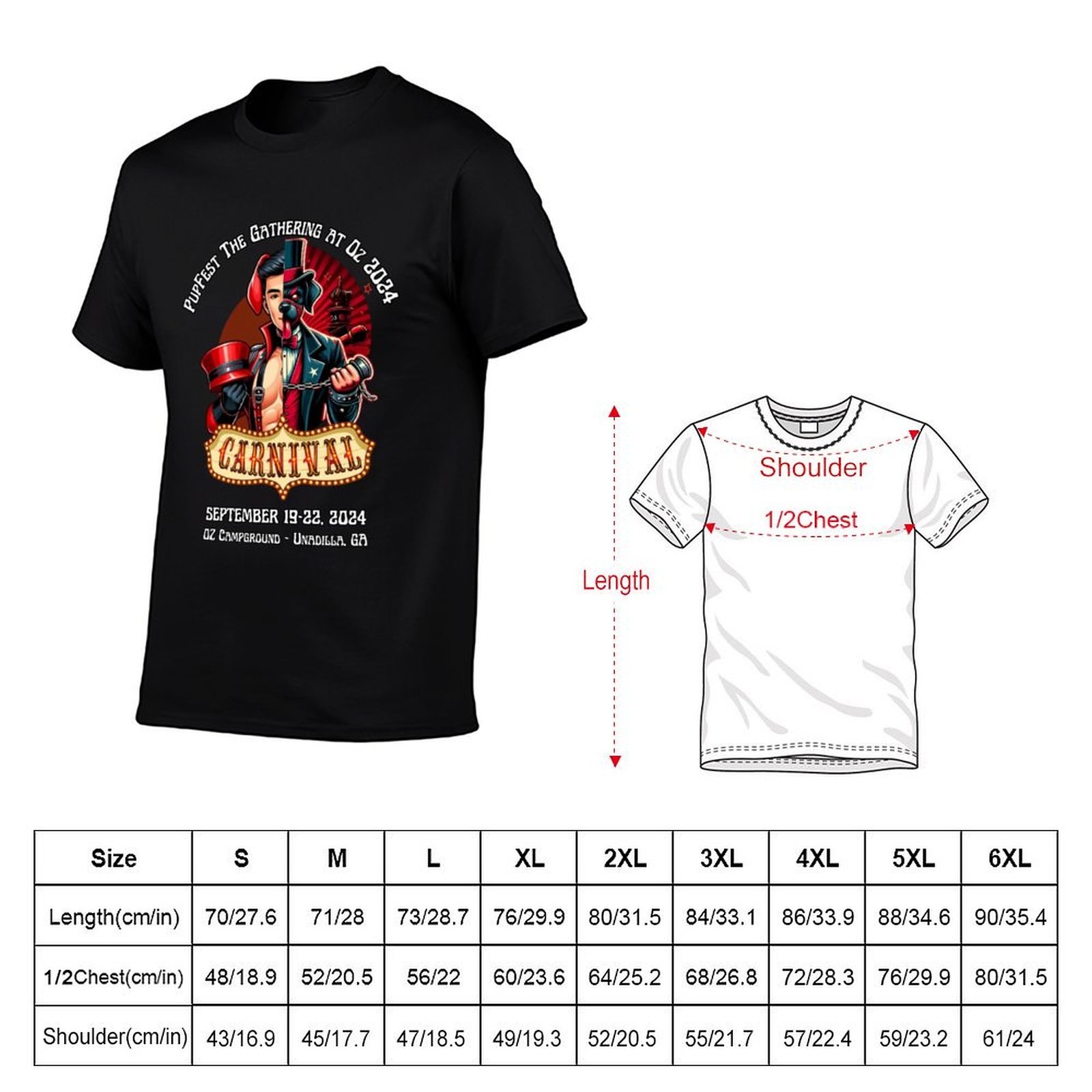 Koszulka PupFest 2024 z logo,  – Running Gear Logos recenzja i cena