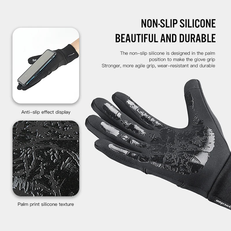 Rękawice zimowe rowerowe męski – Running Gear For Winter recenzja i cena