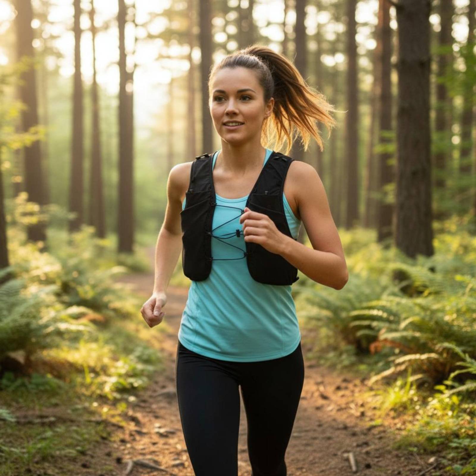 Lekka kamizelka do biegania, p – Running Gear Satisfy recenzja i cena